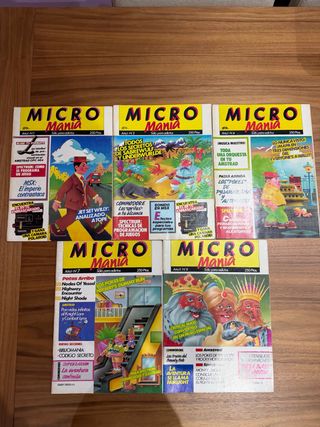 Micromanias 1, 2, 4, 7 y 8