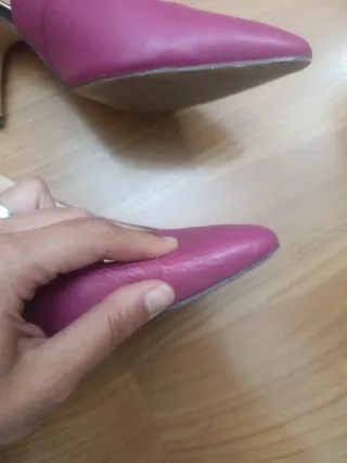 2 pares zapatos tacón