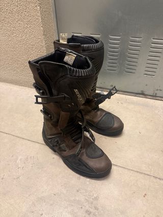Botas Moto Trail Enduro Marrón Talla 43