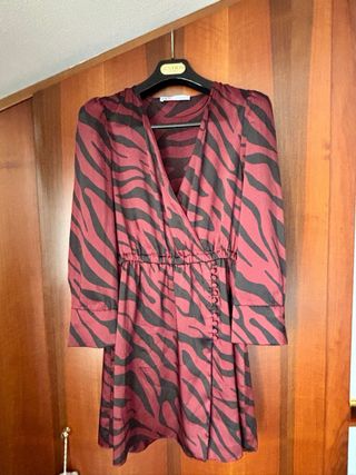 Abito Zara fantasia animalier