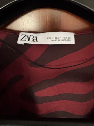 Abito Zara fantasia animalier