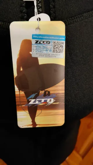 Traje Neopreno Mujer Negro