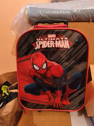 Maleta Infantil Spiderman Ruedas