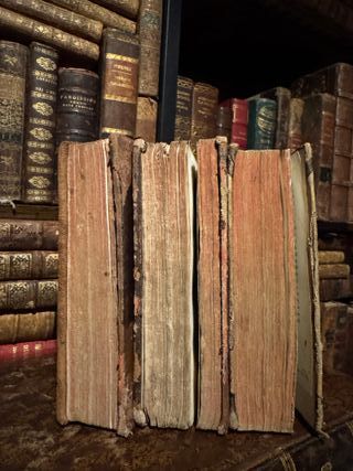 Libri antichi 1758 e 1822 incisi
