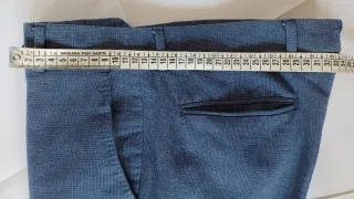 Pantaloni chino Uomo Blu