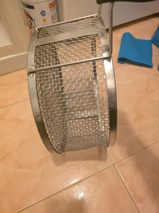 Cesta freidora redonda acero inoxidable