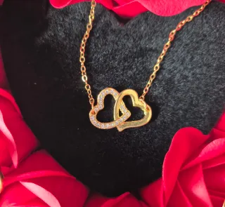 Conjunto: Colar, Pulseira, Brincos e Anel