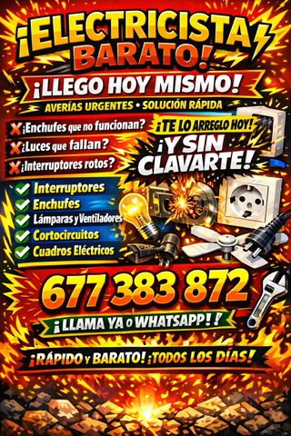 Electricista Urgente 24h