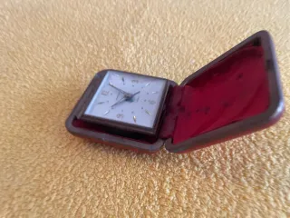 ANTIGUO RELOJ DESPERTADOR DE VIAJE EUROPA