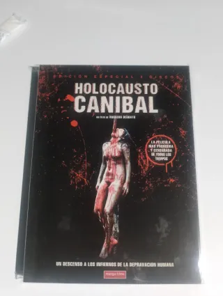 DVD Holocausto Caníbal Edición Especial
