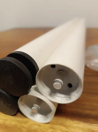 Patas Ikea Blancas + Soportes + Tornillería