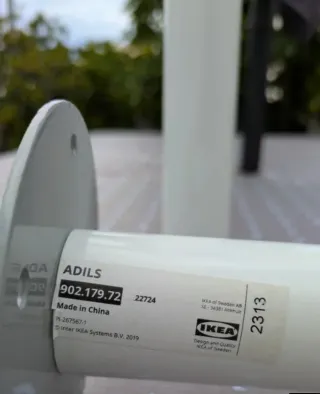 Patas Ikea Blancas + Soportes + Tornillería