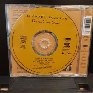 CD Single Michael Jackson - Gone Too Soon de segunda mano por 15