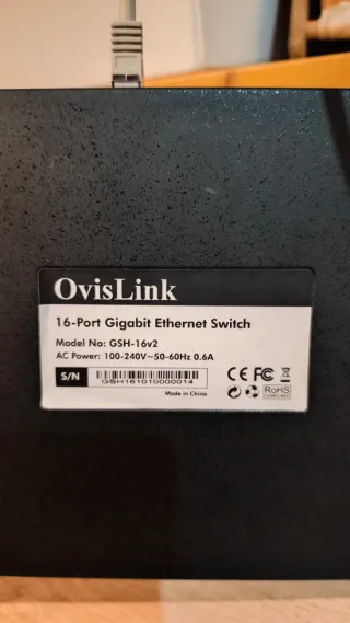 Switch Ovislink  16 Puertos