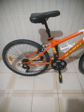 Bicicleta Montaña DENBIKE 24 pulgadas como nueva