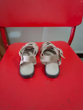 Sandalias Bellucci Piel Beige