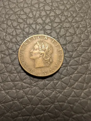 20 Lire 1958 e 5 Lire 1954 - Italia