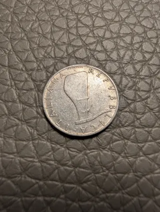 20 Lire 1958 e 5 Lire 1954 - Italia