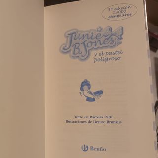 #8-036. Junie B Jones y el pastel peligroso