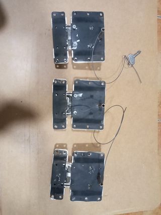 3 Cerraduras Seguridad SAG Furgo Camper Camión