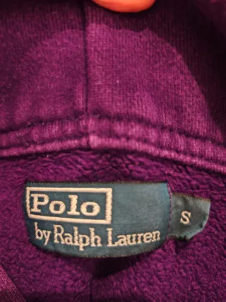 Sudadera Ralph Lauren Morada y Amarilla