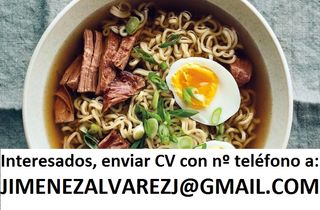 Se busca cocinero con experiencia