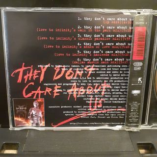 CD Maxi Michael Jackson - They Don't Care