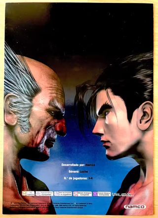 Póster Tekken Tag Tournament PS2 DIN A4