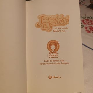 #8-037. Junie B. Jones No Es una Ladrona