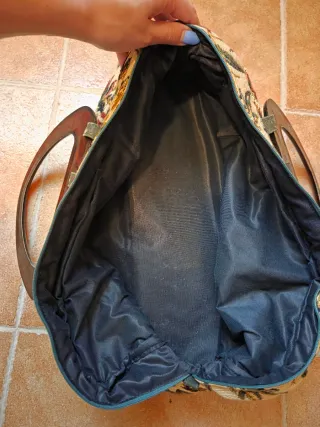 Bolso de mano floral vintage