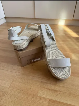 Sandalias mujer Corina Talla 41 Suela Esparto Crud