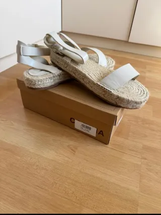 Sandalias mujer Corina Talla 41 Suela Esparto Crud