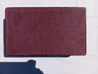 Caja joyero cigarrera vintage madera años retro