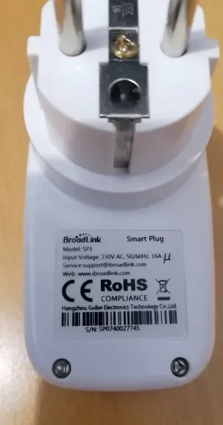 Enchufe Inteligente Broadlink