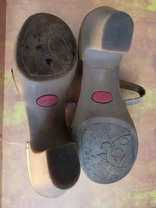 Zapatos Yokono Marrones. Usados una sola vez.