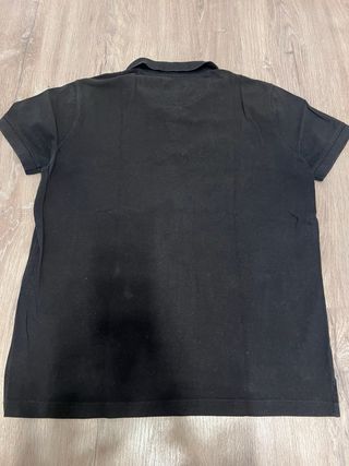 Polo Massimo Dutti Negro Hombre