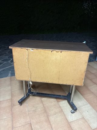 Mueble Vintage Coctelera con Espejo y Luz