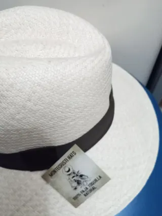 Sombrero Panamá Beige Claro Talla M