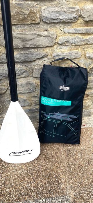 Tabla SUP Azul y Remo y cintas