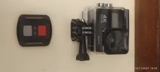 Cámara Deportiva 4K Sumergible WiFi