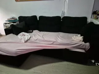 Sofá 4 plazas con chaiselongue y canapé
