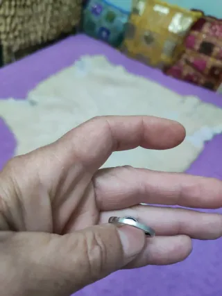 Anillo Plata 925 Piedra Luna Nuevo