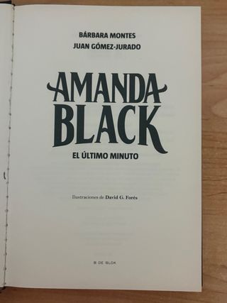 Libro de Amanda Black