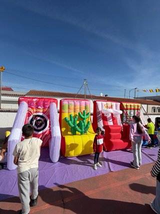 Mini fiera gonfiabile