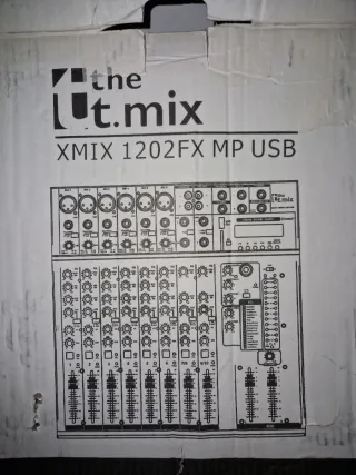 T.Mix XMIX 1202 FX MP USB Mezclador