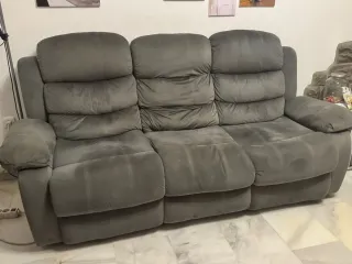 Sofá reclinable 3+2 plazas