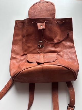 Mochila Marrakech Cuero Marrón