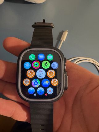 Apple Watch Ultra 3 Nero/Grigio BATTERIA 100