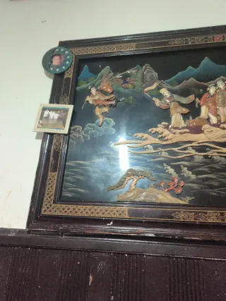 Cuadro Antiguo Malaca puede mas