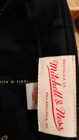 Gorra Chicago Bulls Mitchell & Ness Negra